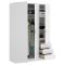 Guardaroba con appendiabiti bianco 121x184h cm - Astru