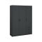 Guardaroba con appendiabiti grigio 147x200h cm - Simeon