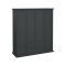 Guardaroba con appendiabiti grigio 181x200h cm - Amarena