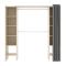 Guardaroba con appendiabiti rovere 160x205h cm - Arim
