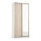 Guardaroba con appendiabiti rovere e bianco 90x195h cm - Abduhl
