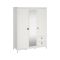 Guardaroba con cassetti bianco 150x199h cm - Rufina