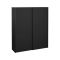Guardaroba con specchio nero 182x220h cm - Taxus