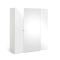 Guardaroba grande 4 ante bianco lucido 195x218h cm - Keila