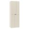 Guardaroba Grande Beige 5 Ripiani Appendiabiti 42x184h cm, Apertura Battente - Lidasime