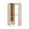 Guardaroba grande con appendiabiti rovere 79x185h cm - Arpagone