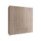 Guardaroba Grande Marrone Rovere 2 Cassetti Apertura Battente 160x177h cm, 4 Ante - Vigonza