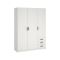 Guardaroba in legno bianco 147x200h cm - Simeon