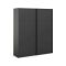 Guardaroba in legno nero 182x220h cm - Paeng