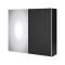 Guardaroba in legno nero 250x218h cm - Acciano