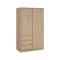 Guardaroba in legno rovere 118x200h cm - Sanjose