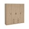 Guardaroba in legno rovere 195x200h cm - Epipola