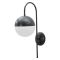 Lampada da Parete Nero Bianco Necessaria 1 Lampadina Attacco e14, Indoor - Haines