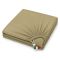Lenzuolo Piazza e Mezza Verde 100% Cotone Egiziano, Lenzuolo Sotto con Angolo da 27 cm - Diletto Luxury