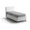 Letto 1 piazza contenitore bianco 95x205cm comfort - Astor