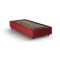 Letto 1 piazza contenitore rosso 95x205cm rete inclusa - Aquolina