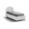 Letto 1 posto con contenitore bianco 95x205 - Egle