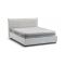 Letto 2 piazze contenitore bianco 175x205cm design - Almond
