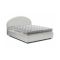 Letto 2 piazze contenitore bianco 175x205cm robusto - Amida