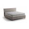 Letto alla francese materasso incluso tortora 155x205cm - Alion