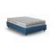 Letto alla francese salvaspazio blu 155x215cm - Alaksir