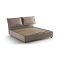 Letto francese in legno tortora 155x205cm - Askari
