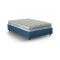 Letto francese sfoderabile blu 155x205cm - Arto