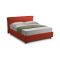 Letto Matrimoniale Arancione Materasso Incluso Sfoderabile, Contenitore Made in Italy - Brunate