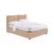 Letto Matrimoniale Beige Sfoderabile Contenitore, Dimensione Materasso 160x200 cm - Davoli