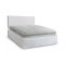 Letto matrimoniale bianco 5x170cm con materasso - Delinda