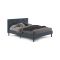 Letto matrimoniale blu 169x204cm imbottito - Morpheus