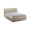 Letto matrimoniale con contenitore beige 175x215cm - Aishia