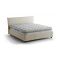 Letto matrimoniale contenitore beige 175x205cm testiera imbottita - Anassimene