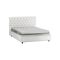 Letto matrimoniale contenitore bianco 175x205cm elegante - Arnorld