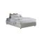 Letto matrimoniale contenitore bianco 175x215cm - Abbas