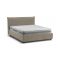 Letto matrimoniale contenitore tortora 175x205cm comodo - Almond