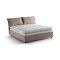 Letto matrimoniale contenitore tortora 175x205cm con materasso - Amelinda