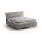 Letto matrimoniale contenitore tortora 175x205cm rivestimento lavabile - Anassimene