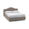 Letto matrimoniale contenitore tortora 190x210cm - Allik