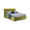 Letto matrimoniale contenitore verde 177x216cm struttura in metallo - Alcatron