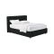Letto Matrimoniale Grigio Scuro Sfoderabile Contenitore, Dimensione Materasso 160x200 cm - Lenta
