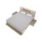 Letto Matrimoniale Marrone Rovere Contenitore Dimensione Materasso 160x200 cm, Peso Supportato 150 kg - Murlo