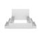 Letto matrimoniale moderno bianco 205x269cm - Usman