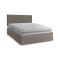 Letto matrimoniale tortora 5x170cm con materasso - Delinda