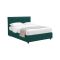 Letto Matrimoniale Verde Petrolio Sfoderabile Contenitore, Dimensione Materasso 160x190 cm - Colere