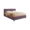 Letto Matrimoniale Viola Lilla Sfoderabile Contenitore, Dimensione Materasso 160x190 cm - Levice