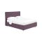 Letto Matrimoniale Viola Lilla Sfoderabile Contenitore, Dimensione Materasso 160x190 cm - Soliera