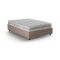 Letto piazza e mezza Aftis, con materasso Cm 120x190 incluso, Tortora