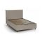 Letto piazza e mezza Alia, adatto per materasso Cm 120x190, Tortora