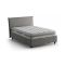Letto piazza e mezza Alush, con materasso Cm 120x190 incluso, Grigio